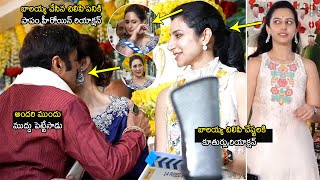 Balakrishna Serious Reaction Towards Nara Brahmani  Tejaswini And Pragya Jaiswal Conversation [upl. by Attenyl]