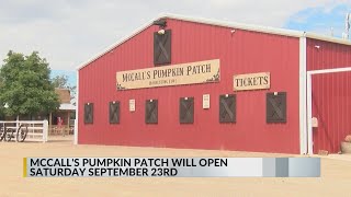 McCalls Pumpkin Patch getting ready for opening weekend [upl. by Aserehtairam]