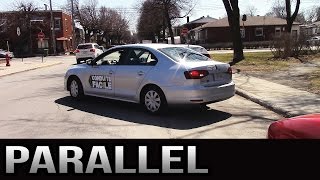 How To Easy Parallel Parking Curb Parking  Version 20 [upl. by Etnemelc]