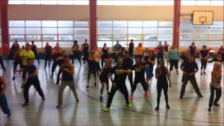 Be Schweppy Beatz  CRAZEEXMAS 2014 Dance Fitness Class 1 [upl. by Anuqahs]