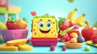 Lunchtime Fun Song for Kids  Upbeat Dance Track 🎶 [upl. by Lodmilla]