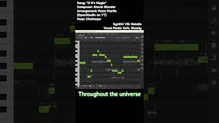 If Its Magic  SV Natalie Cover Synthesizer V Vocal Mode Test [upl. by Marigolda804]