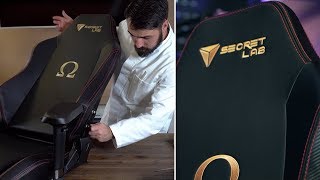 Die besten 3 Gaming Stühle 2018 OMEGA TITAN THRONE von SECRET LAB [upl. by Alwin317]