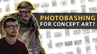 Use Photobashing To BOOST Your Concept Art [upl. by Dewees]