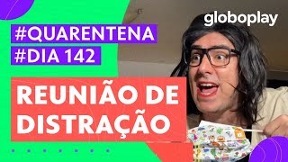 Marcelo Adnet imita Bolsonaro em nova reunião ministerial  Sintase em Casa  Globoplay [upl. by Miun869]