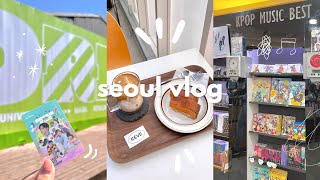 🇰🇷 seoul vlog  nct dream exhibition ‘dream vibe’ smtown ampstore myeongdong kpop shops [upl. by Jorie]