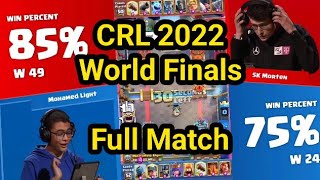 Mohamed Light vs SK Morten  CRL World Finals 2022 [upl. by Larimore]