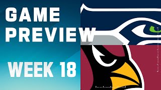 Seattle Seahawks vs Arizona Cardinals  2023 Week 18 Game Preview [upl. by Zumwalt636]