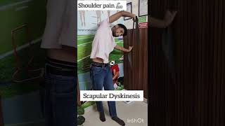 Scapular Dyskinesis rehabilitation programchiropractor advancedchiropracticreliefphysicaltherapy [upl. by Aceissej322]