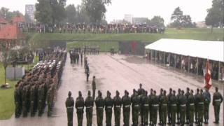 Danish Military Parade  Queen arriving [upl. by Ellerehc]