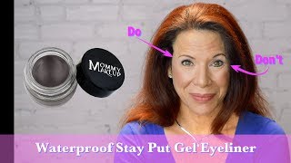 How To Apply Waterproof Stay Put Gel Eyeliner [upl. by Mlawsky]