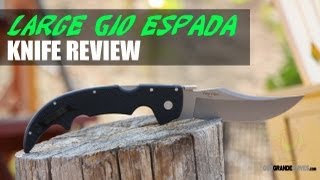 Cold Steel Large G10 Espada Mega EDC Folder  OsoGrandeKnives [upl. by Drice956]