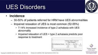 Upper Esophageal Sphincter Disorders Classic Manometry Findings [upl. by Sundberg]