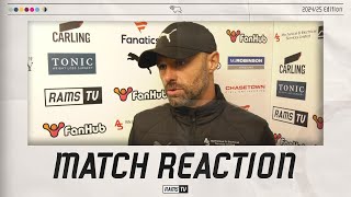 MATCH REACTION  Paul Warne  Queens Park Rangers H [upl. by Fox]