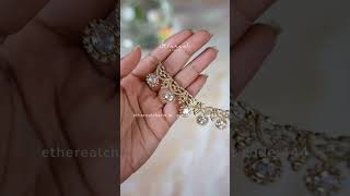 Premium quality CZ stones neckset  ethereal charm [upl. by Lectra]