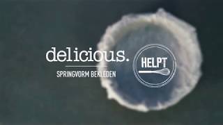 delicious helpt springvorm bekleden met bakpapier [upl. by Friday]