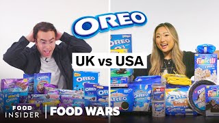 US vs UK Oreos  Food Wars [upl. by Lianna]