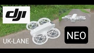 DJI NEO  UK Country Lane [upl. by Yrailih403]