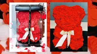 How to make a Rose Teddy Bear [upl. by Mcdowell724]