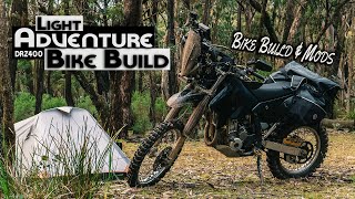 DRZ400E Adventure Bike Build amp Mods List [upl. by Dollar]