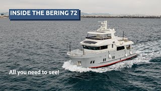 Bering 72 boat tour what is inside and beyond [upl. by Nitram]