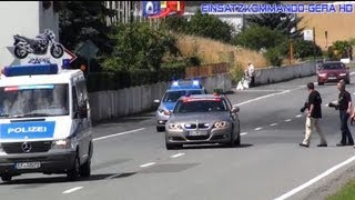 Polizei  Rettungsdienst Radrennen [upl. by Arva982]