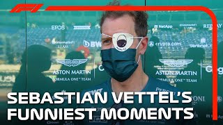 Sebastian Vettels Funniest Moments [upl. by Tish183]