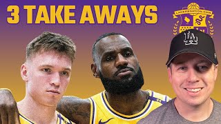 What We Learned From Lakers vs Cavs What Needs Fixed [upl. by Strain]