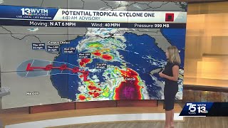 Tropical Storm Alberto likely to form in Gulf of Mexico [upl. by Mellette]