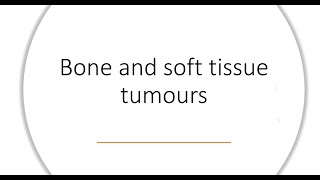 MSS  Pathology  Bone and soft tissue tumors  lec 6 [upl. by Sillsby]