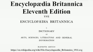 Encyclopædia Britannica Eleventh Edition [upl. by Absalom]