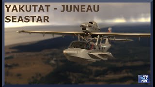 Yakutat PAYA to Juneau PAJN  Dornier Seastar  MSFS 2024 [upl. by Pettiford]