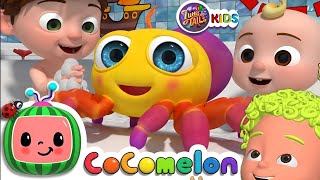 😊🕸️ Itsy Bitsy Spider 😂  CoComelon Nursery Rhymes amp Kids Songs ⭐Review⭐ [upl. by Ewan]