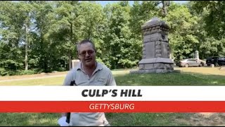 Culps Hill on July 3 157th Anniversary of Gettysburg Live Day 3 [upl. by Ruhtracm364]