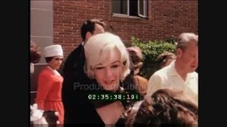 RARE Colour Footage Of Marilyn Monroe At The Christening of Clark Gables Son March 1961 [upl. by Perloff]