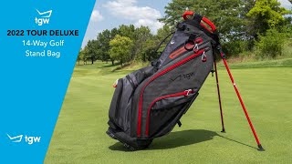 TGW 2022 Tour Deluxe 14Way Golf Stand Bag Overview by TGW [upl. by Enihpets]