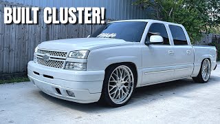 NEW CUSTOM CLUSTER ON MY CREW CAB [upl. by Brittain340]