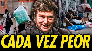 CRISIS EN EL GOBIERNO DE MILEI RÉCORD DE POBREZA Y MÁS DESINFORMACIÓN [upl. by Calli336]