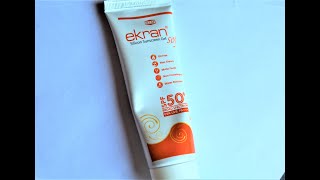 Ekran Silicon based gel Sunscreen [upl. by Donelu741]