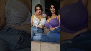 We Tried the No Bra Challengeytshort shorts shortvideo explore tranding model viralvideo [upl. by Diet]