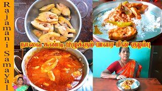 பாறை மீன் குழம்பு  paarai meen kulambu in Tamil  Fish Curry  Fish kulambu Rajamani Samayal [upl. by Lahcar683]