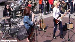 직캠 140330 비밥Bebop 버스킹Busking  I Love It  Video Killed the Radio Star 홍대 by drighk [upl. by Olsen714]