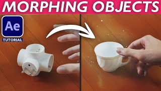 HOW TO TRANSFORM OBJECTS MORPHING  After Effects VFX Tutorial [upl. by Jerman]