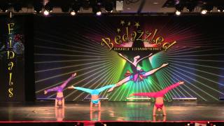 Bedazzled Finals quotButterflyquot AcroTrio 2015 [upl. by Uok]