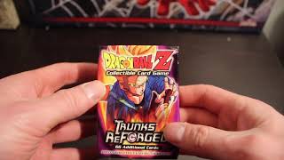 Lets Open a Trunks Reforged Dragon Ball Z Deck Box [upl. by Cain]