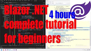 Blazor NET 8 complete tutorial for beginners  4 hours  May 2024  277dbe4c [upl. by Reivazx]