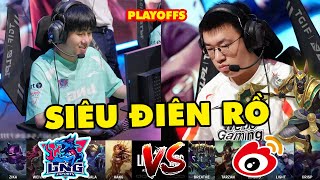 Playoffs Highlight LNG vs WBG full Siêu điên rồ  LNG Esports vs Weibo Gaming  LPL Mùa Hè 2024 [upl. by Rooker]