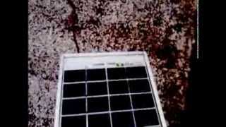 How to charge 6v battery using solar panel [upl. by Oneida]