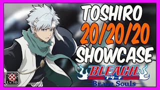 DECEPCIONOU NA PRÓPRIA GQ HITSUGAYA TOSHIRO TYBW ATK10 T20 SHOWCASE  BLEACH BRAVE SOULS [upl. by Nirat]