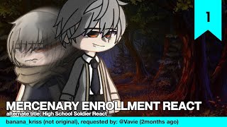 Mercenary Enrollment React 12 Requested [upl. by Eelrebmyk942]